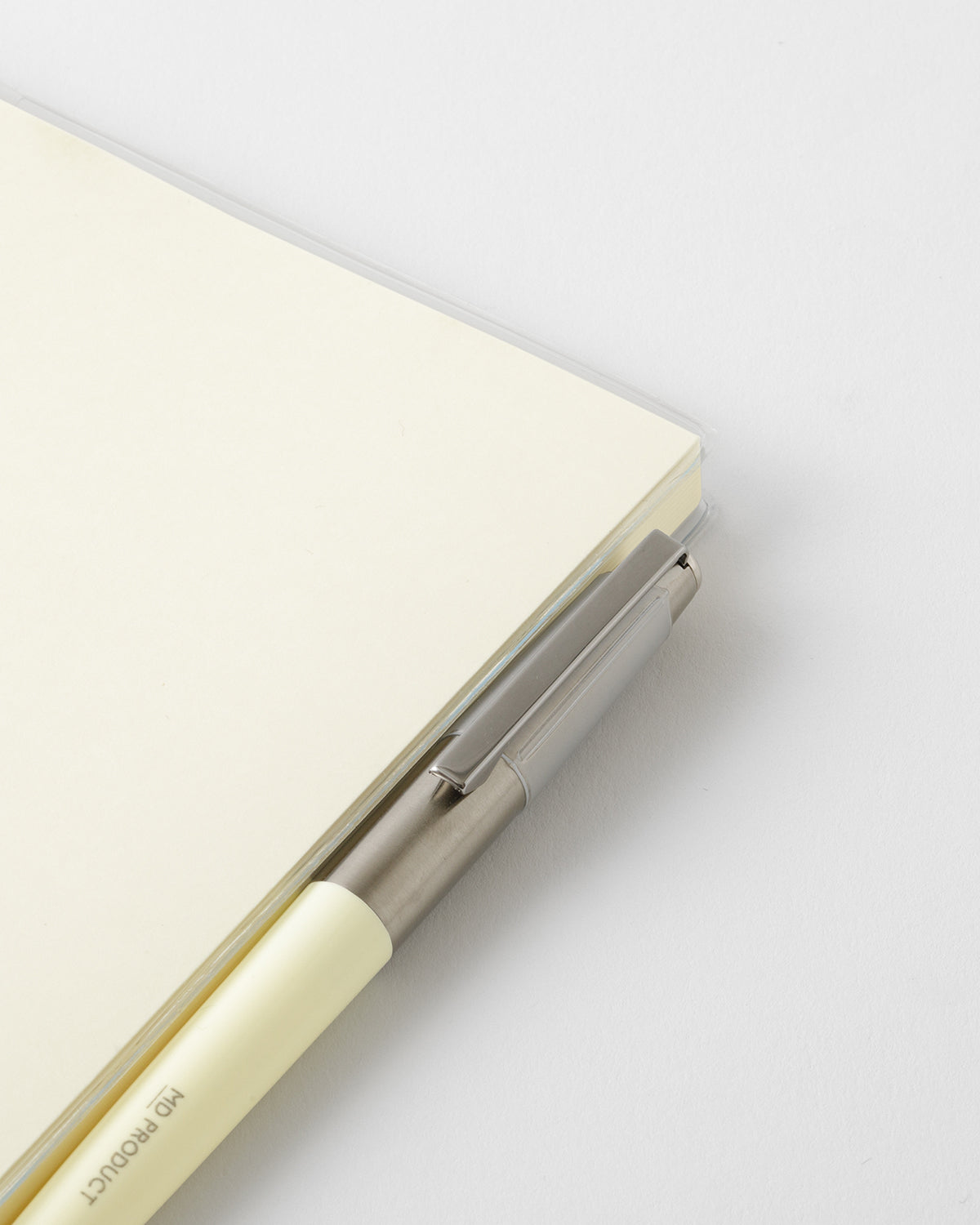 MDノート透明カバー使用例/MD Notebook Cover Clear