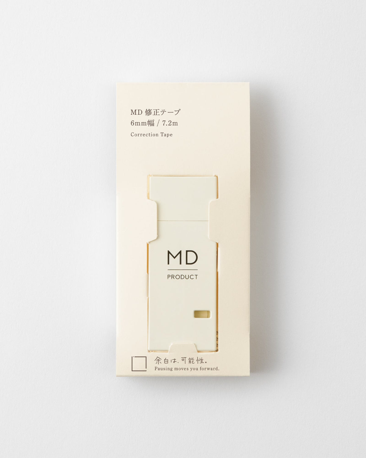 MD修正テープ 6mm クリーム色｜MD PRODUCT