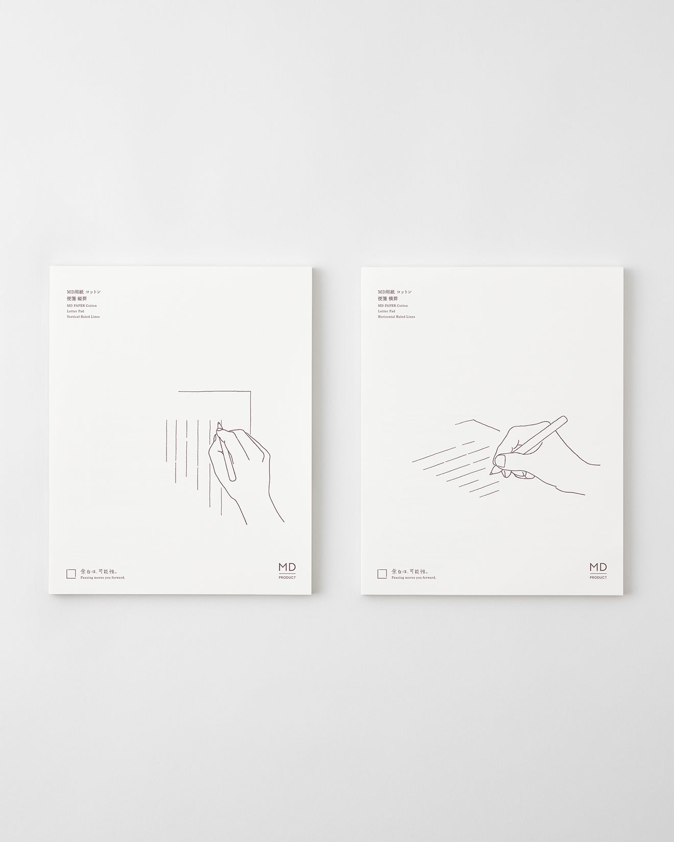 _MD用紙コットン 便箋//MD PAPER Cotton Letter Pad