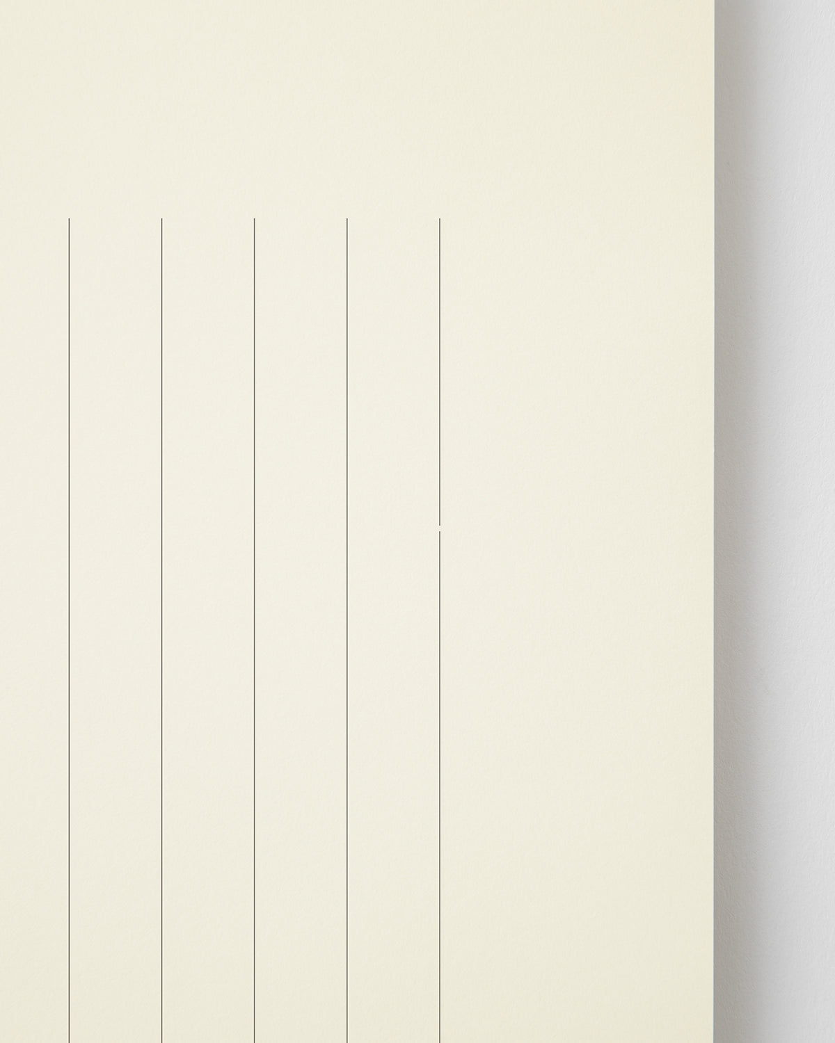 MD用紙便箋縦罫／MD PAPER Letter Pad Vertical Ruled Lines