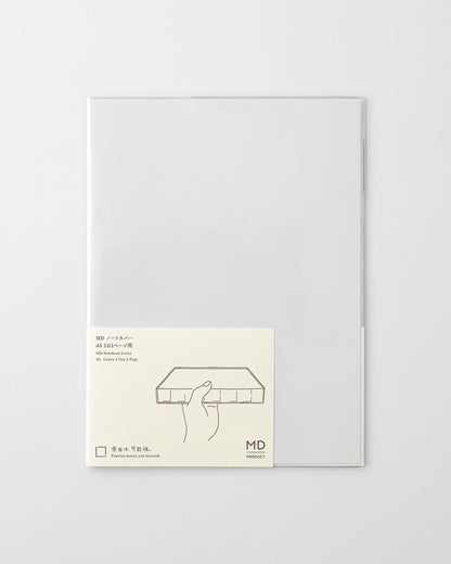MDノート透明カバー1日1ページ用A5／MD Notebook 1Day Cover Clear A5