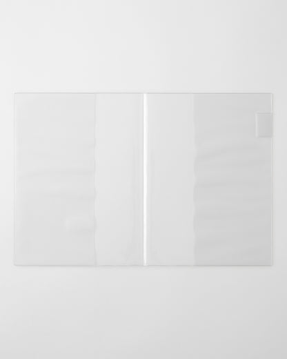 MDノート透明カバー1日1ページ用A5／MD Notebook 1Day Cover Clear A5