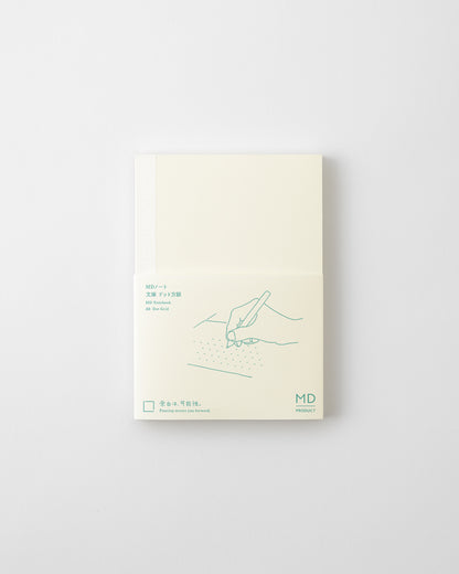 MDノート 文庫 ドット方眼／MD Notebook A6 Dot Grid