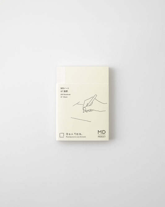 _MDノート A7 無罫／MD Notebook A7 Blank