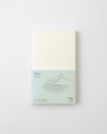 MDノート 新書 方眼罫／MD Notebook B6 Slim Grid