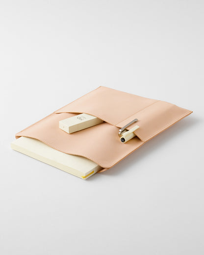 MDノートケース・バッグ 本革ゴートヌメ 縦型［A5］／MD Notebook Cace Goat  A5