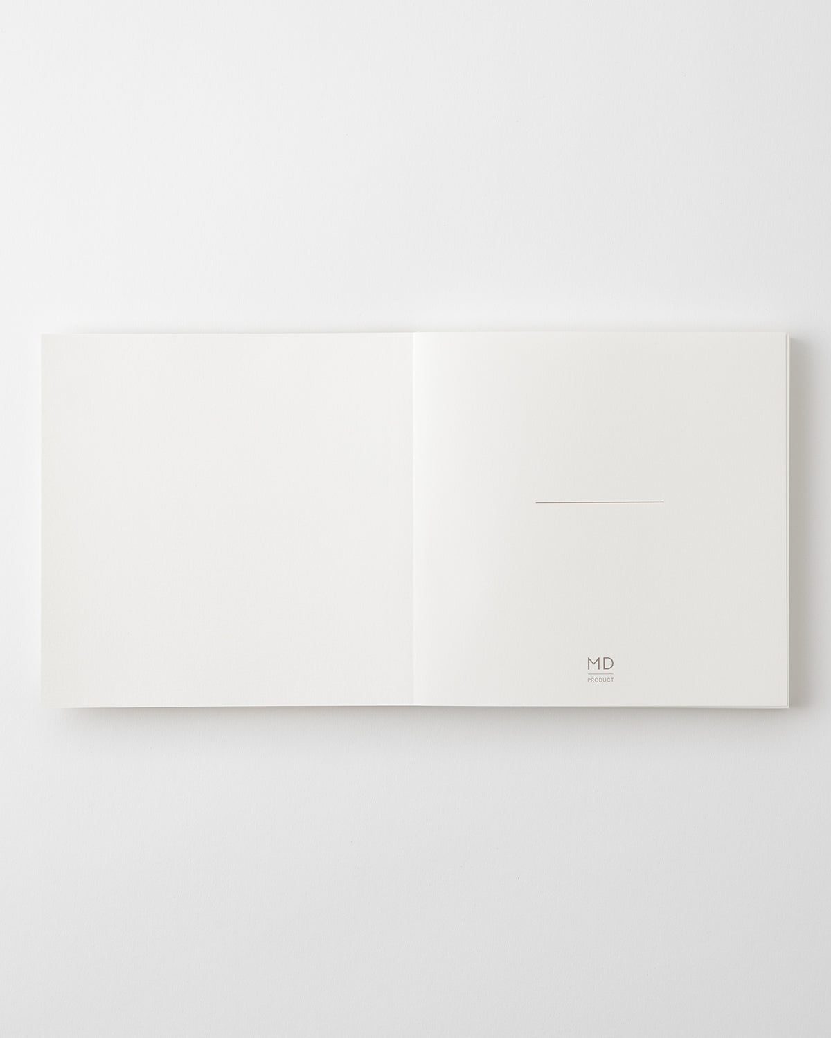 MDノートコットンA5スクエア無罫／MD Notebook Cotton A5 Square Blank