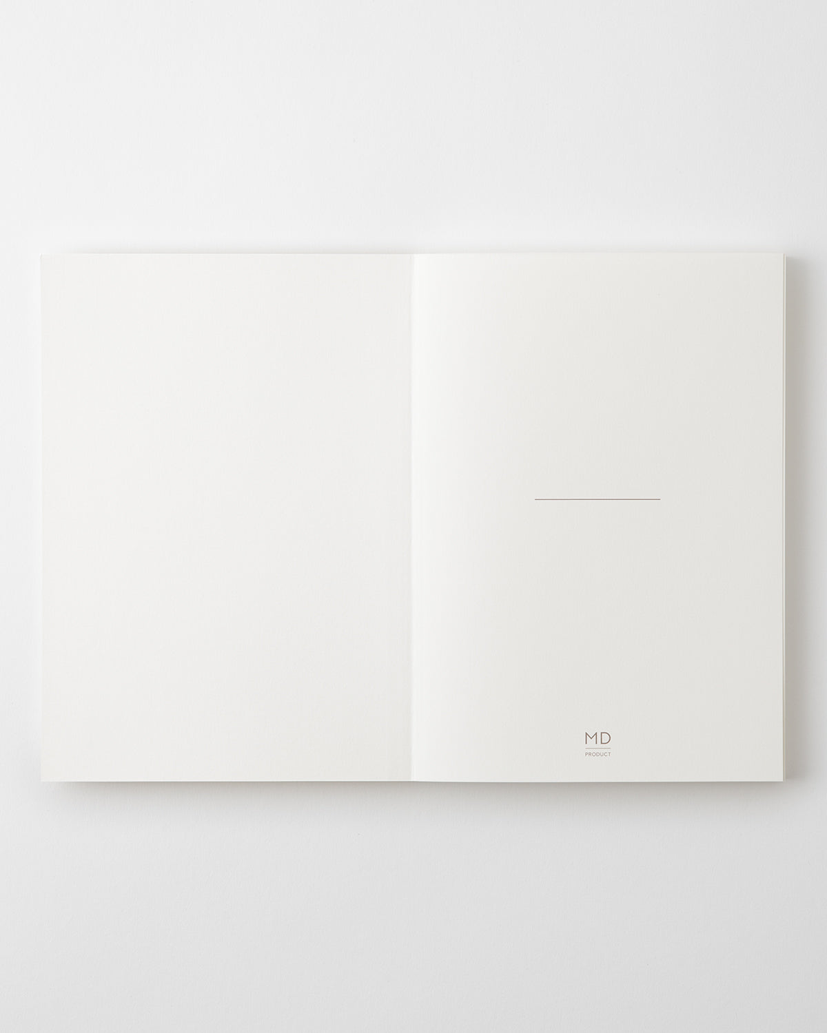 MDノートコットンA5無罫／MD Notebook Cotton A5 Blank