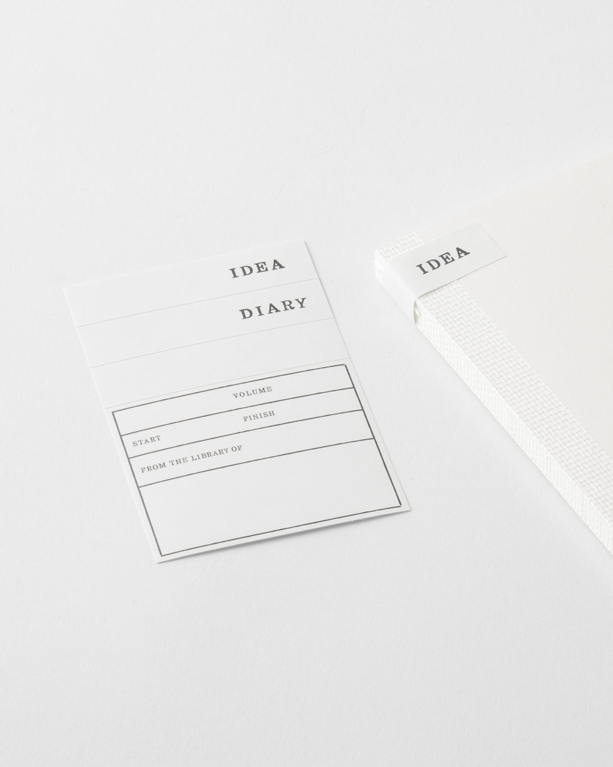 MDノートコットン無罫／MD Notebook Cotton Blank