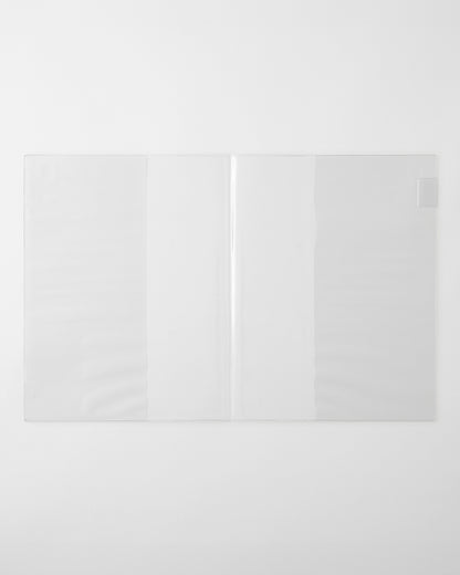 MDノート透明カバーA4変形判用／MD Notebook Cover Clear  A4 Variant
