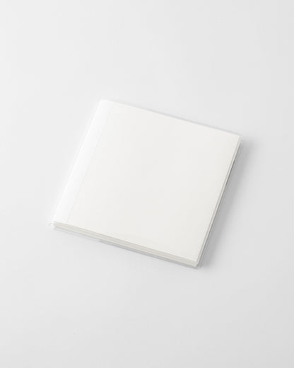 MDノート透明カバーA5スクエア用／MD Notebook Cover A5 Square