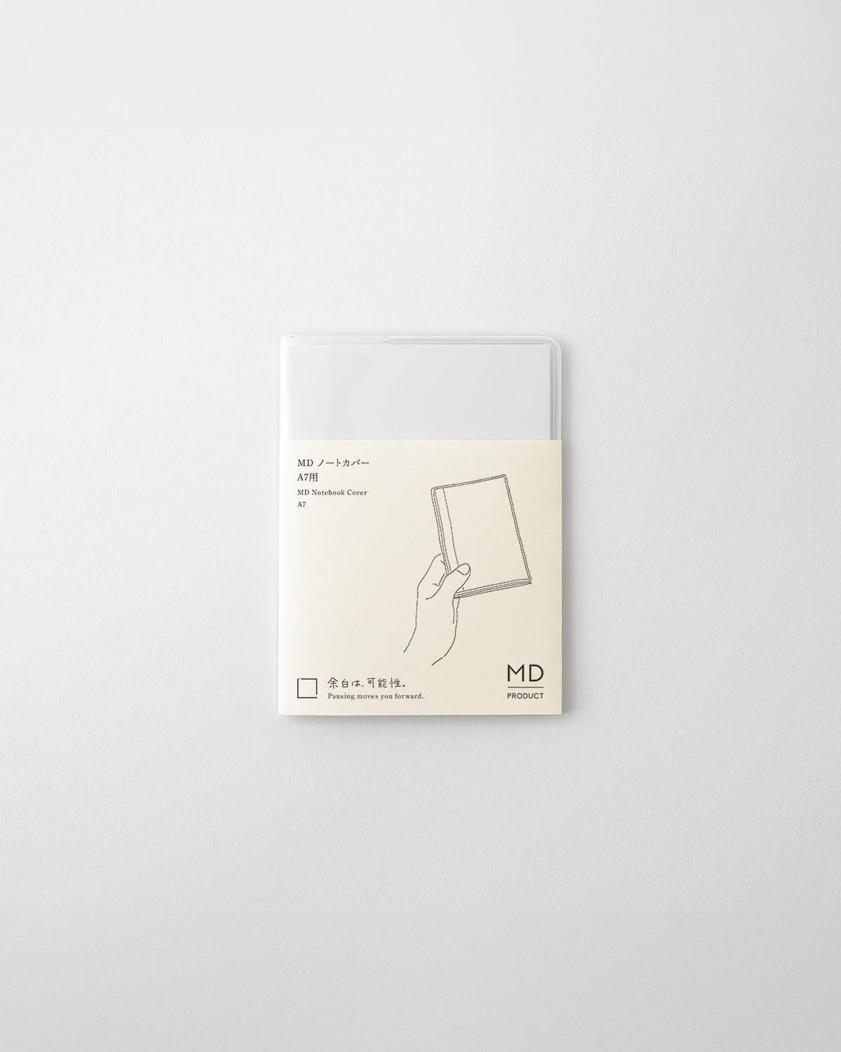 MDノート A7サイズ用 透明カバー｜MD PRODUCT