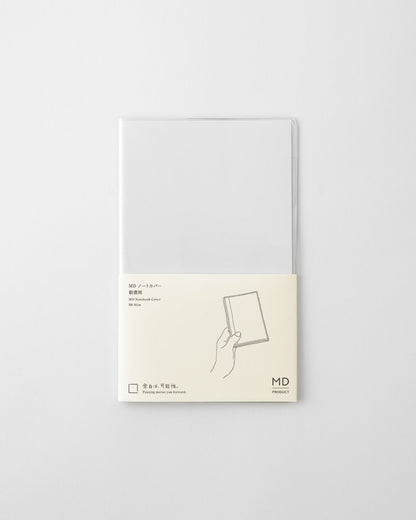 MDノート透明カバー新書用／MD Notebook Cover B6 Slim