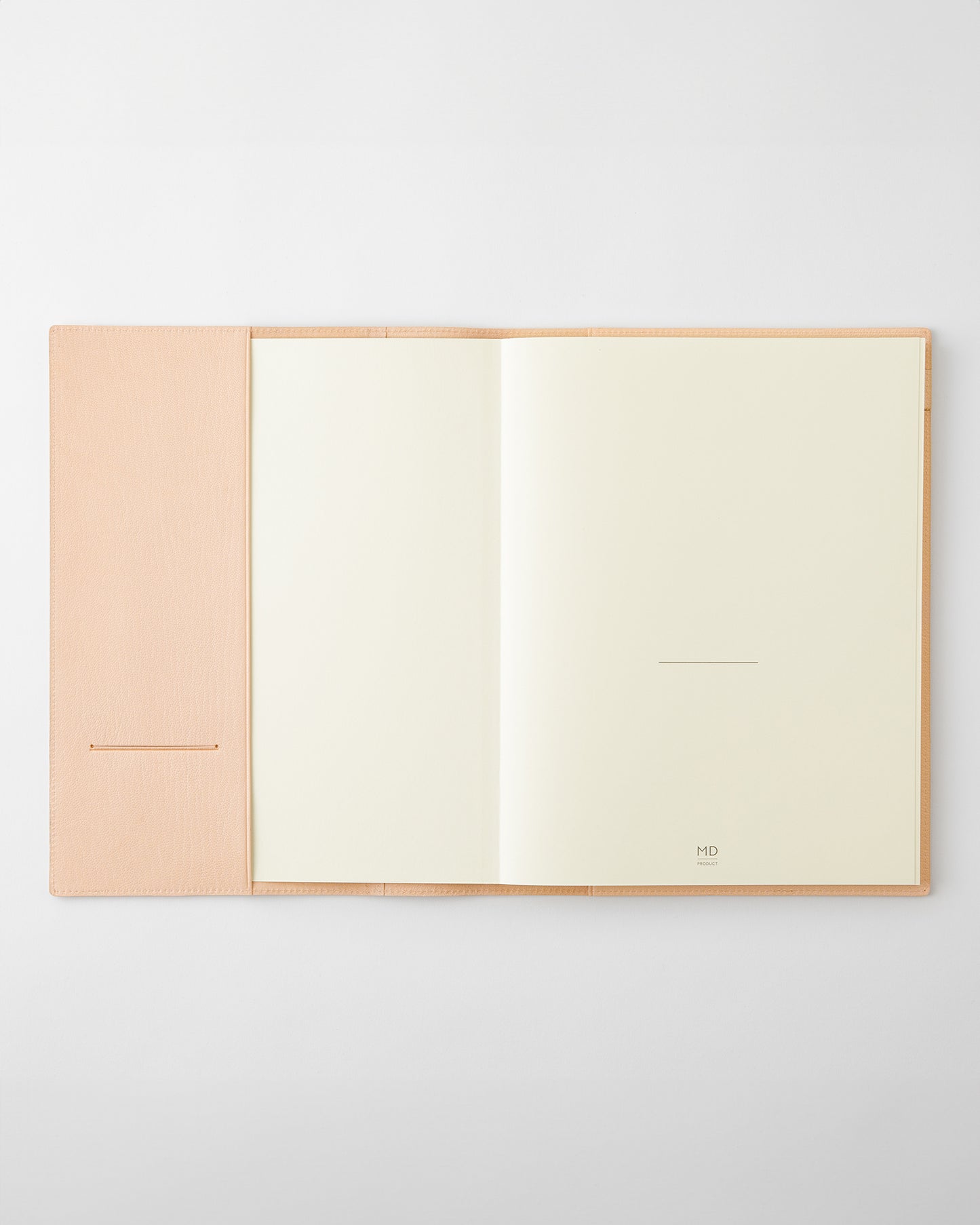 MDノート本革ゴートヌメカバーA4変形判