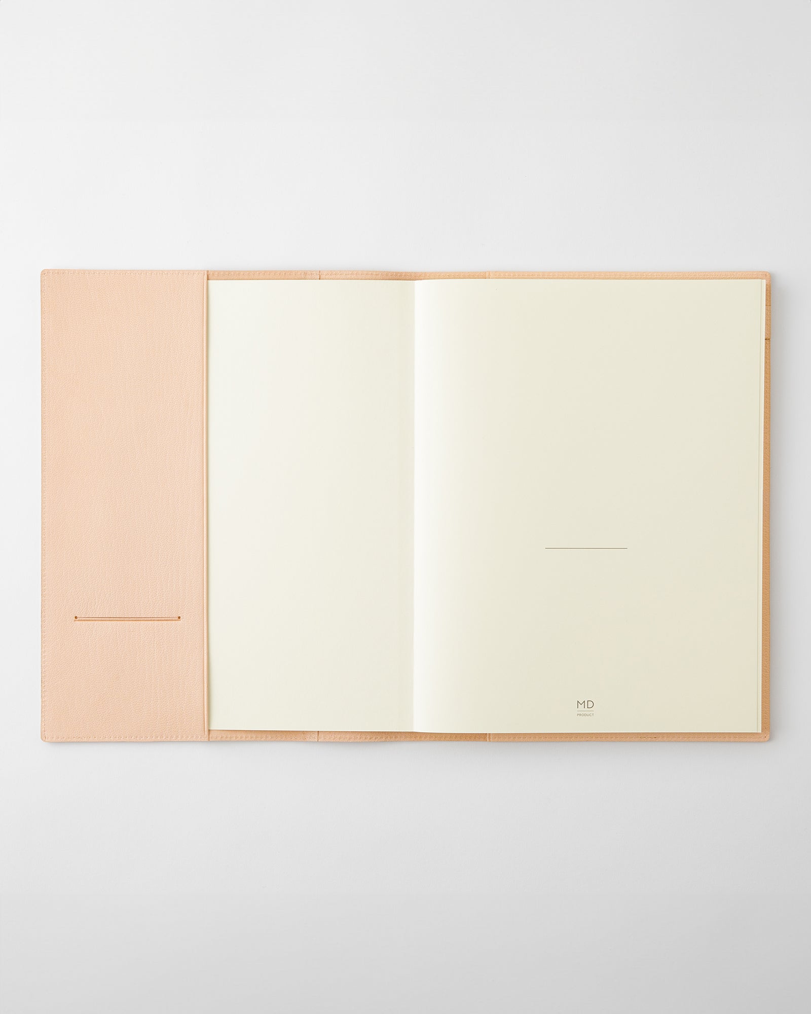 MDノート本革ゴートヌメカバーA4変形判