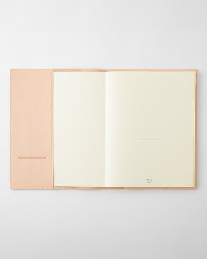 MDノート本革ゴートヌメカバーA4変形判