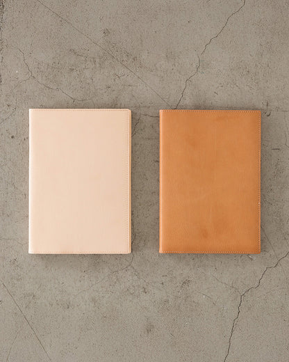 MDノートカバーゴート経年変化／MD Notebook Cover Goat