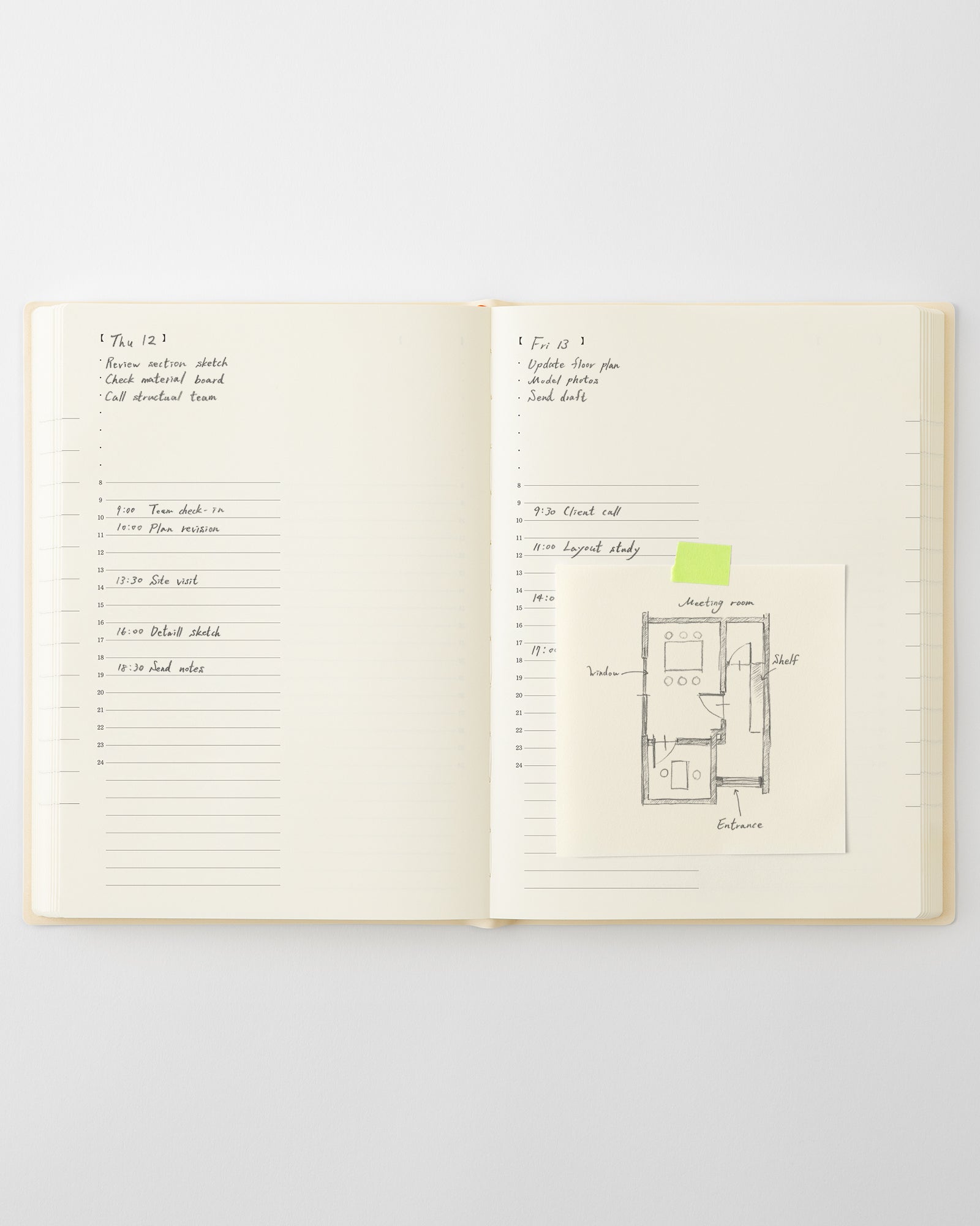 _MDノートダイアリー 1日1ページ//MD Notebook Diary 1 Day 1 Page