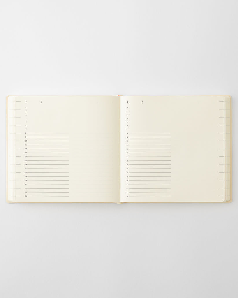 MD Notebook Diary 1 Day 1 Page 2027 - A5 Square