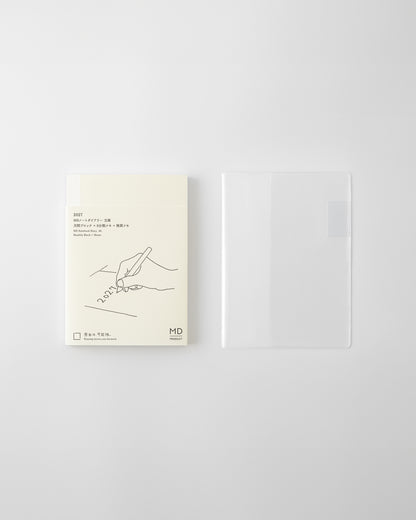 _MDノートダイアリー&専用透明カバー［文庫］