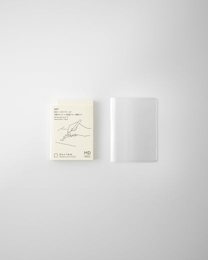 _MDノートダイアリー&専用透明カバー［A7］
