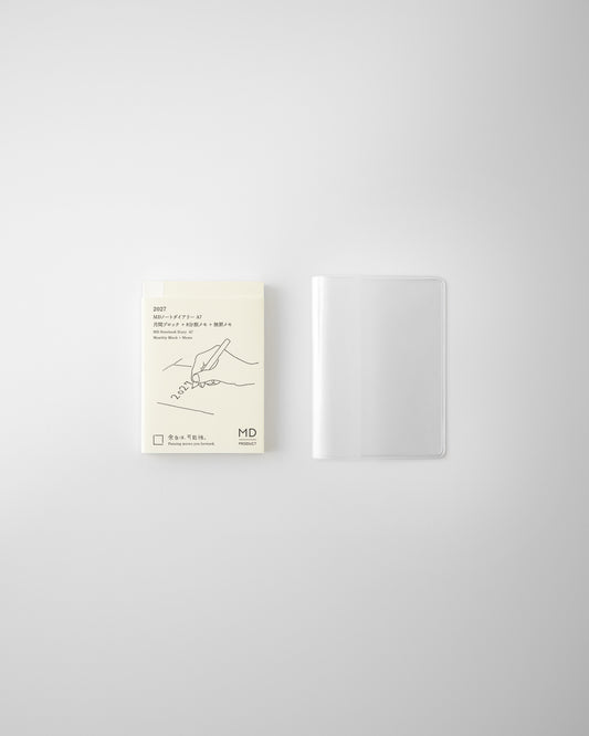 _MDノートダイアリー&専用透明カバー［A7］