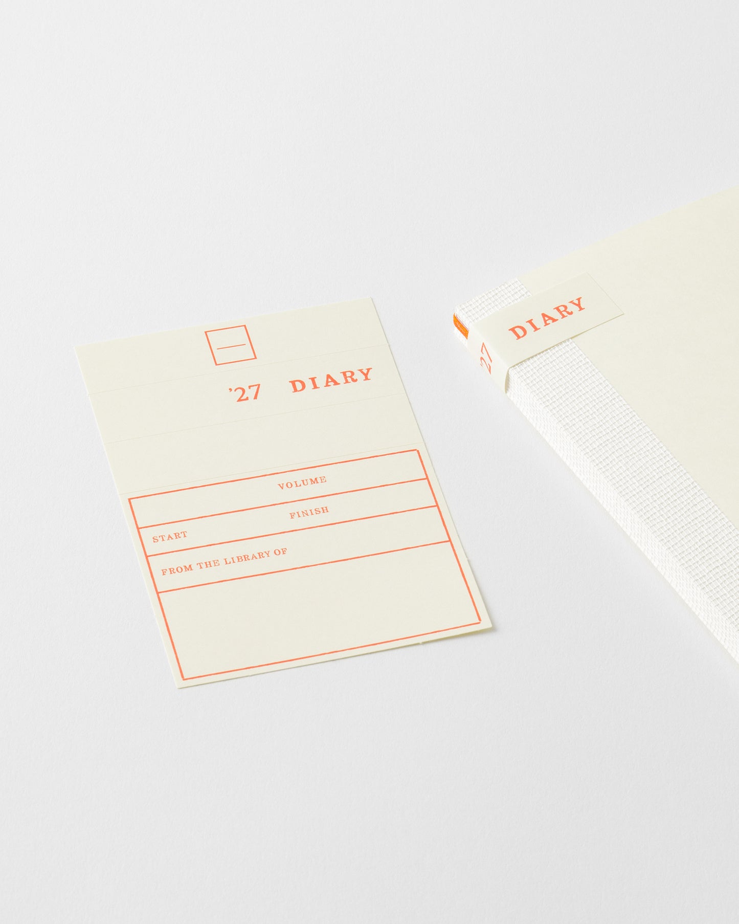 _MDノートダイアリー 薄型//MD Notebook Diary Slim