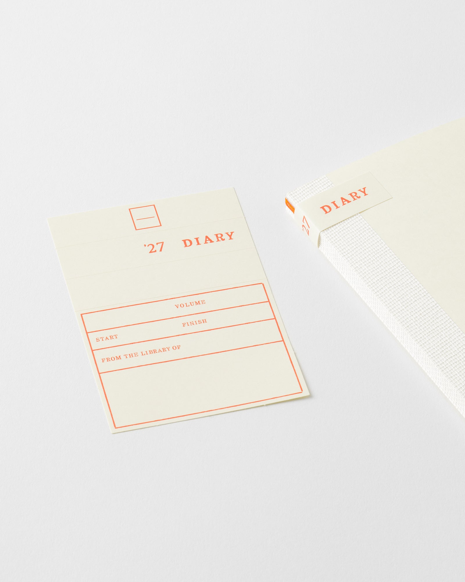 _MDノートダイアリー 薄型//MD Notebook Diary Slim