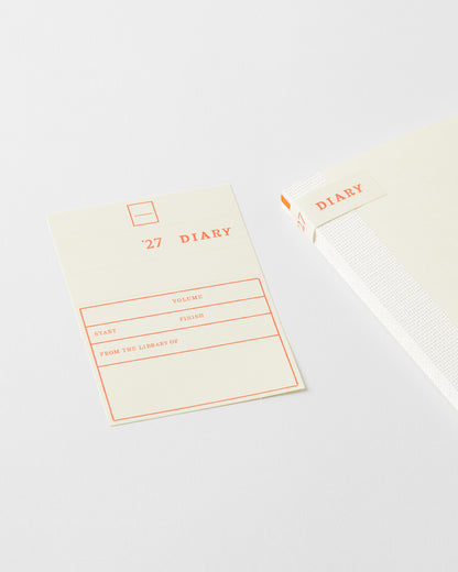 _MDノートダイアリー 薄型//MD Notebook Diary Slim
