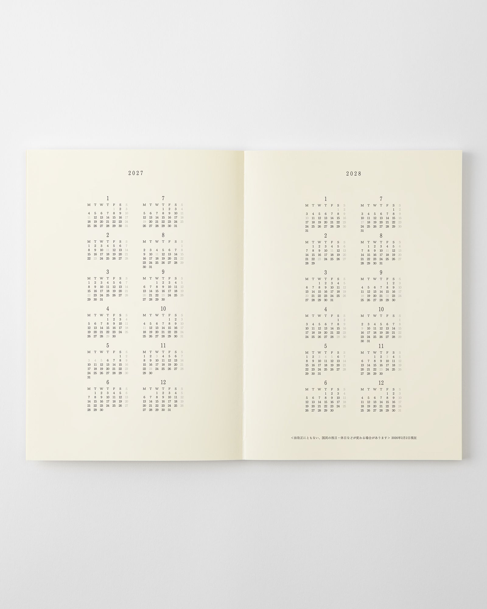 A5 薄型//A5 Thin Type