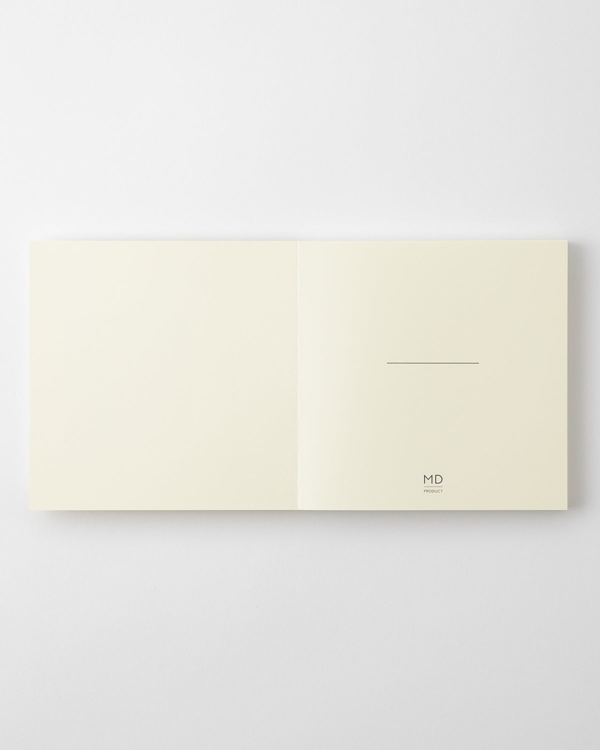 MDノート厚口A5スクエア無罫／MD Notebook Thick A5 Square Blank