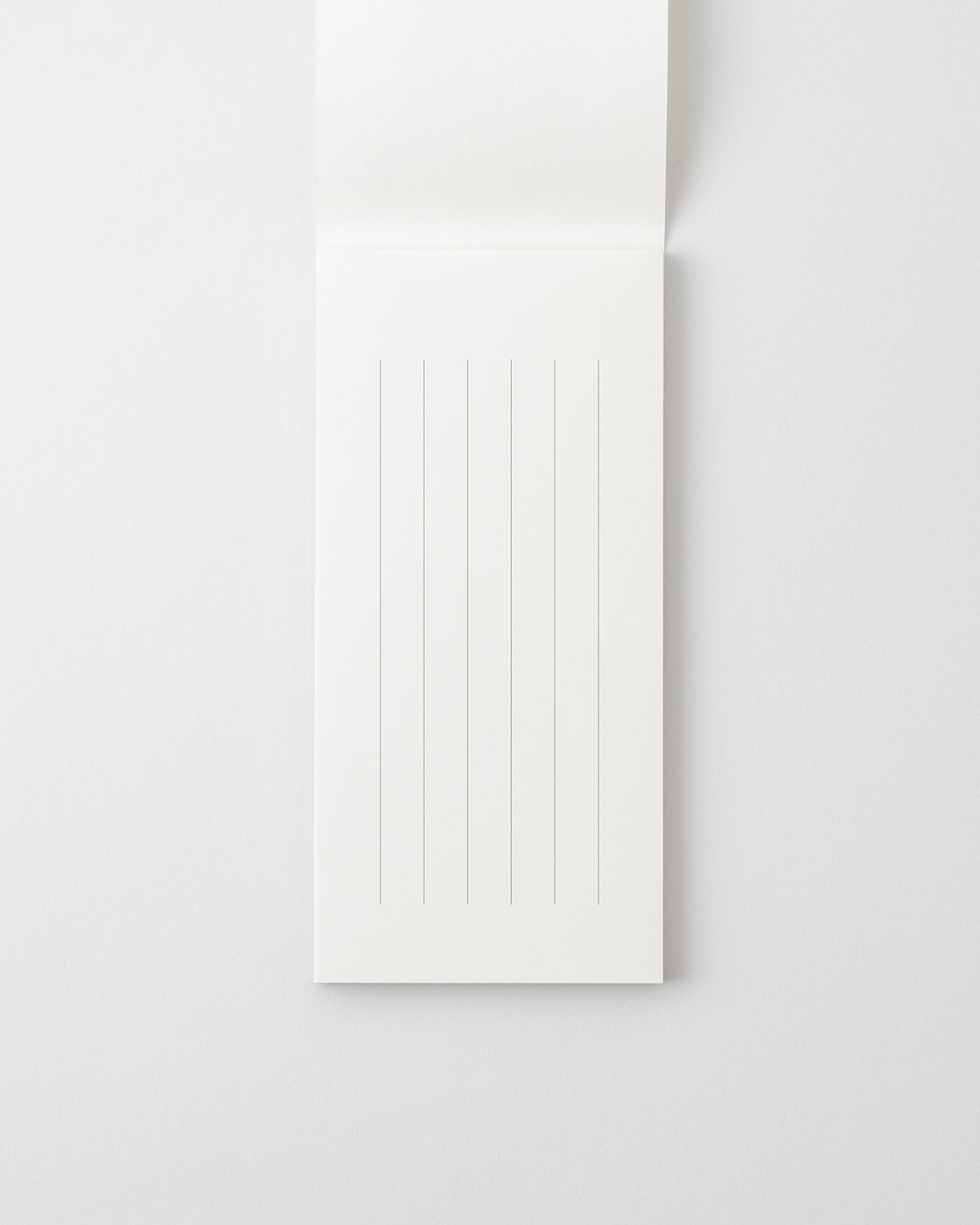 MD用紙コットン一筆箋／MD PAPER Cotton Letter Pad Vertical Ruled Lines