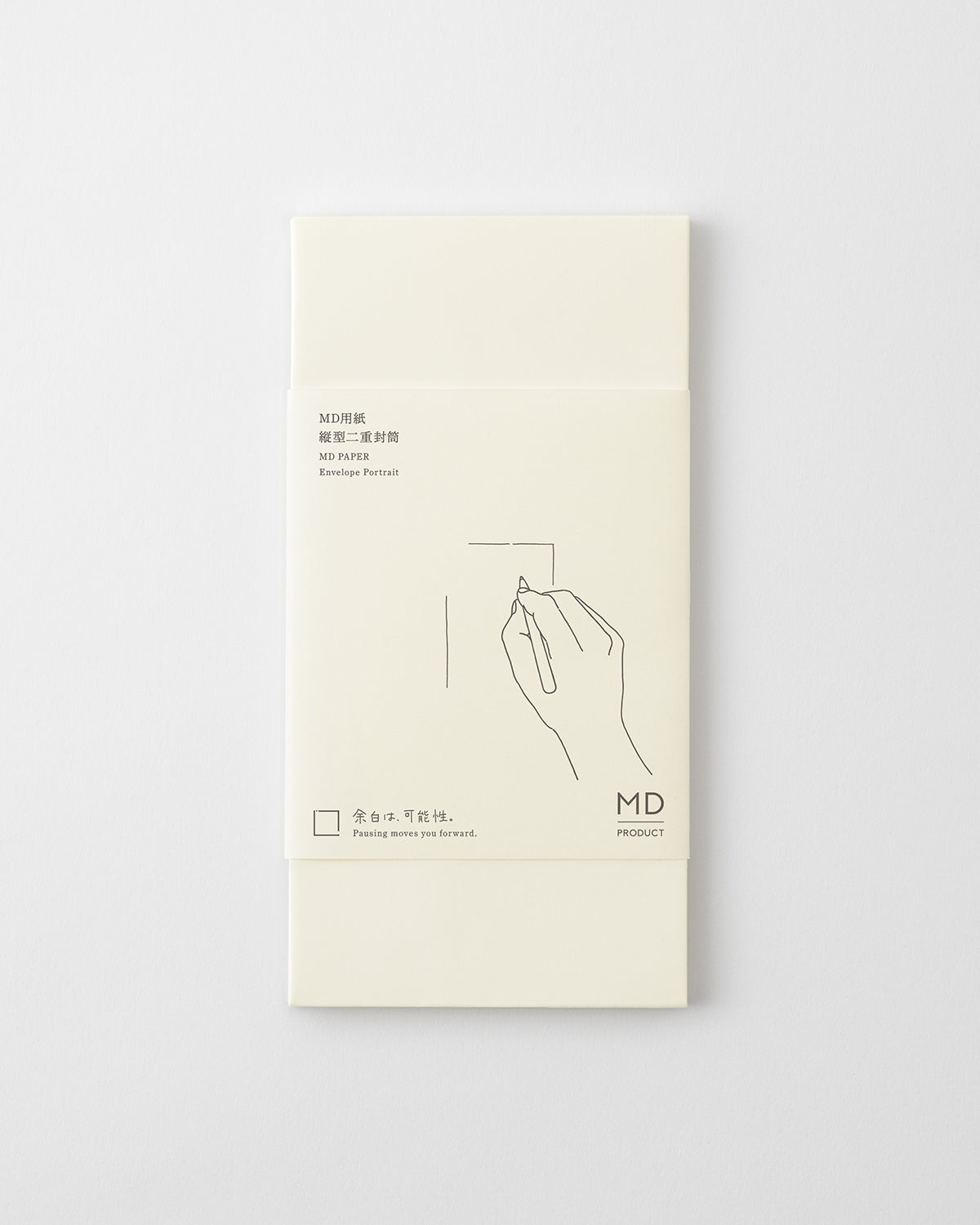 MD用紙縦型二重封筒／MD PAPER Envelope Portrait