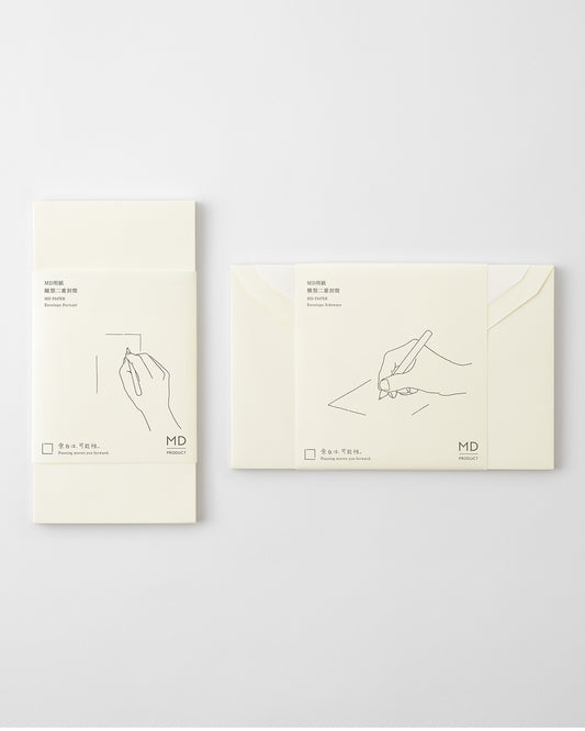 MD用紙縦型二重封筒・横型二重封筒／MD PAPER Envelope
