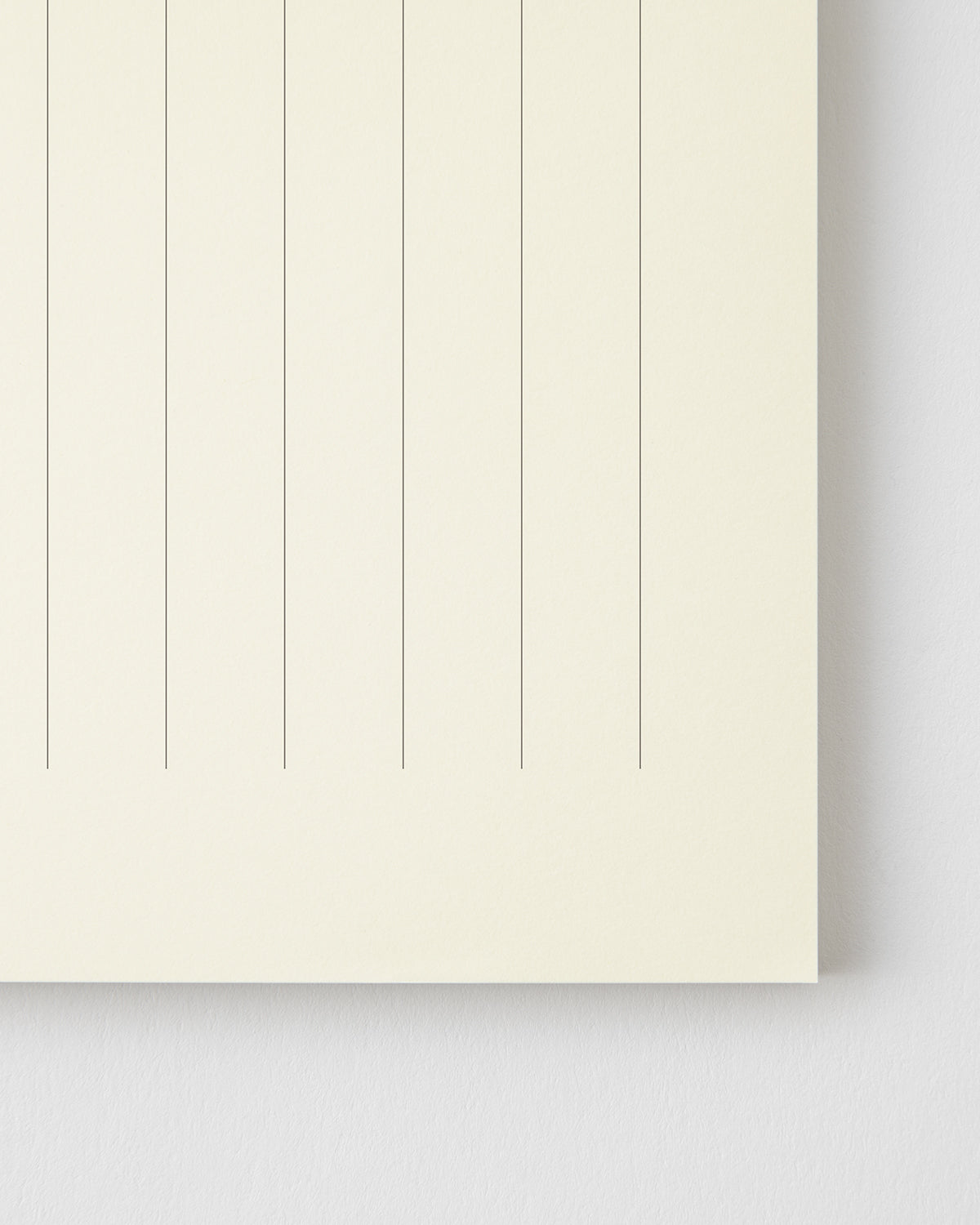 MD用紙一筆箋／MD PAPER Letter Pad Vertical Ruled Lines