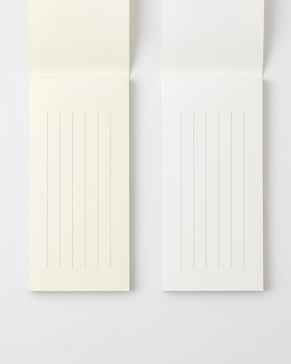 MD用紙一筆箋／MD PAPER Letter Pad Vertical Ruled Lines