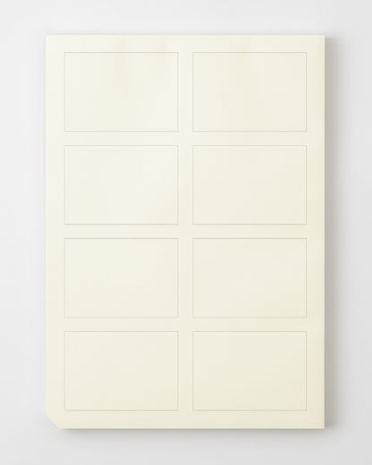 MDペーパーパッド A4 絵コンテ枠／MD Paper Pad A4 Storyboard Frame