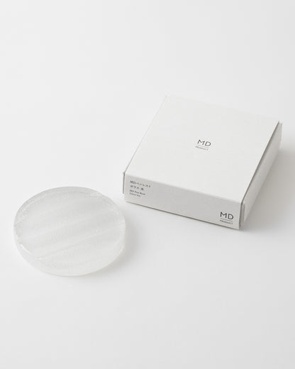 MDペンレスト ガラス 雪／MD Pen Rest Glass Snow