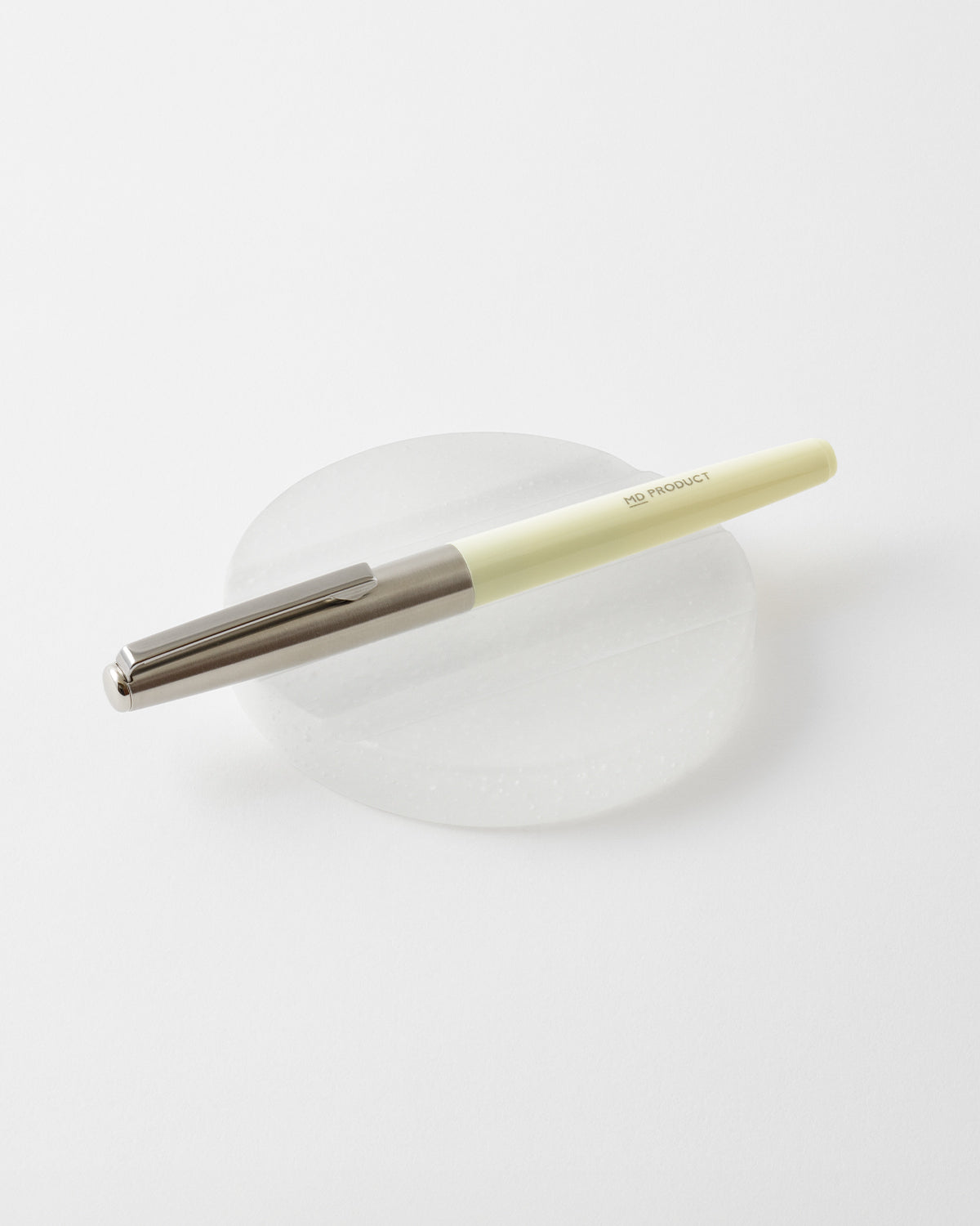 MDペンレスト ガラス 雪／MD Pen Rest Glass Snow