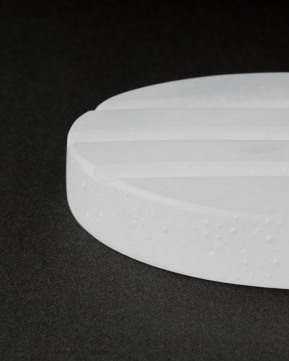 MDペンレスト ガラス 雪／MD Pen Rest Glass Snow