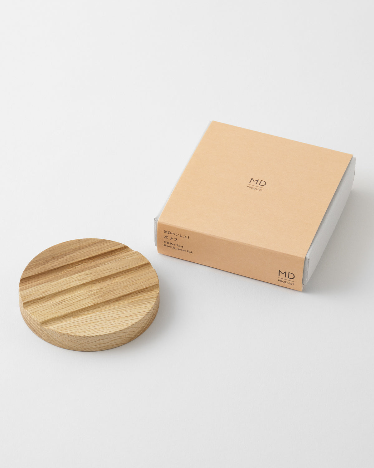 MDペンレスト 木 ナラ／MD Pen Rest Wood Japanese Oak
