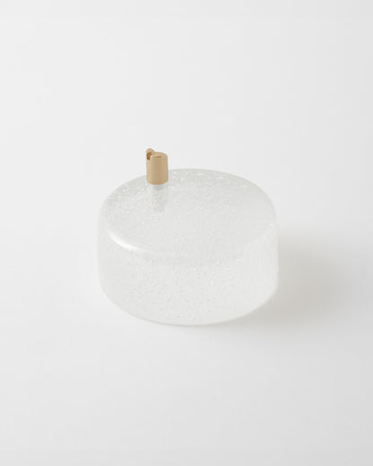 MD香時計 香台 ガラス 氷／ MD Scent Clock Incence Stand Glass Ice