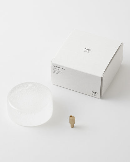 MD香時計 香台 ガラス 氷／ MD Scent Clock Incence Stand Glass Ice