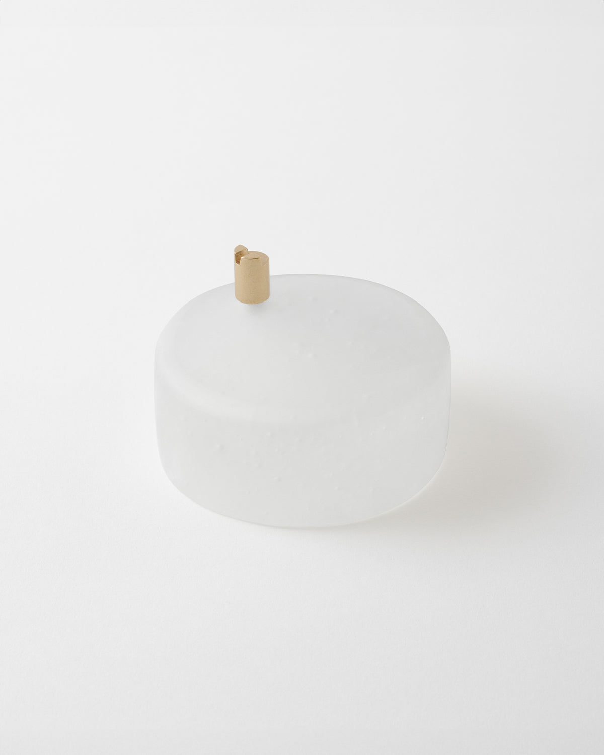 MD香時計 香台 ガラス 雪／ MD Scent Clock Incence Stand Glass Snow