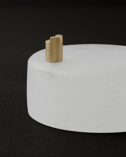 MD香時計 香台 ガラス 雪／ MD Scent Clock Incence Stand Glass Snow