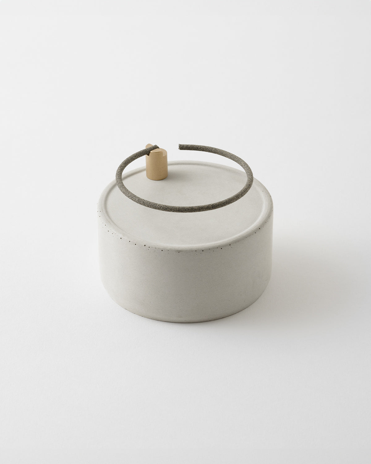 MD香時計 香台 モルタル ライトグレー／ MD Scent Clock Incence Stand Mortar Light Gray