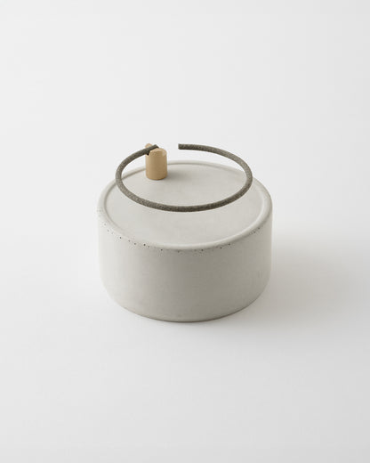 MD香時計 香台 モルタル ライトグレー／ MD Scent Clock Incence Stand Mortar Light Gray