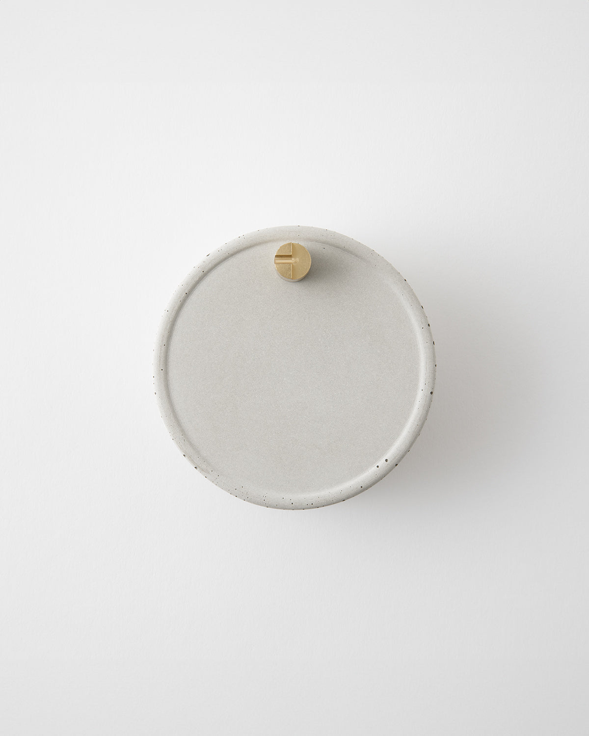 MD香時計 香台 モルタル ライトグレー／ MD Scent Clock Incence Stand Mortar Light Gray