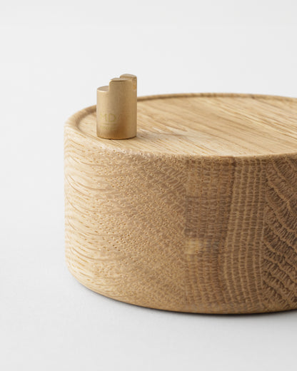 MD香時計 香台 木 ナラ／ MD Scent Clock Incence Stand Wood Japanese Oak