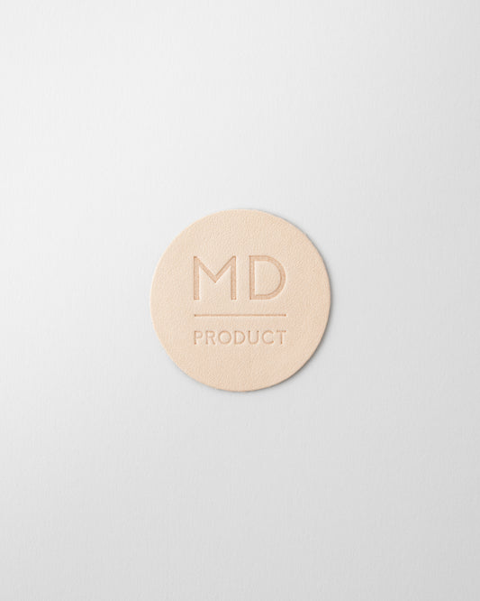 _MDステッカー本革カウヌメ//MD Sticker Cow Leather